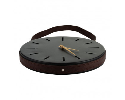 Sagebrook™ 14" Metal Wall Clock - Black