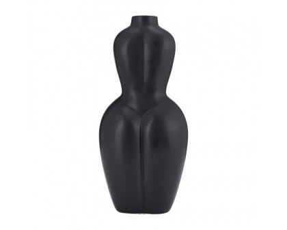 Sagebrook 12" Dol Torso Vase - Black