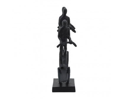 Sagebrook - 15" Metal 4 Men Balancing Act in Black