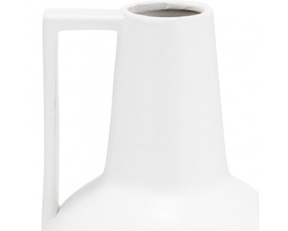 Sagebrook 9" Ceramic Vase - White