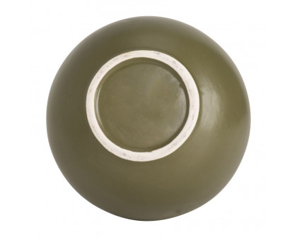 Sagebrook 9" Ceramic Vase - Olive