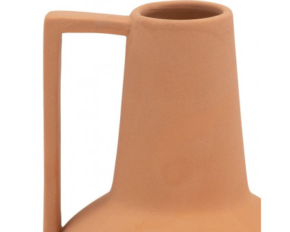 Sagebrook 9" Ceramic Vase - Terracota