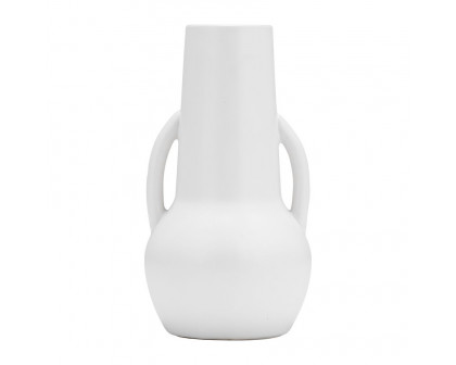 Sagebrook 8" Ceramic Vase With Handles