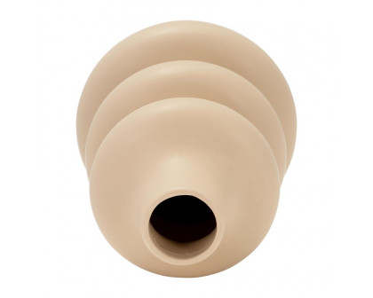 Sagebrook 9" Dolomite Stacked Spheres - Irish Cream