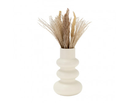 Sagebrook™ 10" Dolomite Stacked Spheres - Cotton