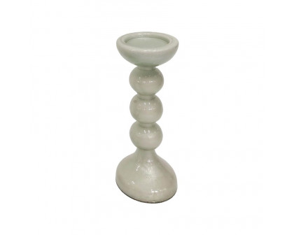 Sagebrook 13" Glass Bubbly Candle Holder