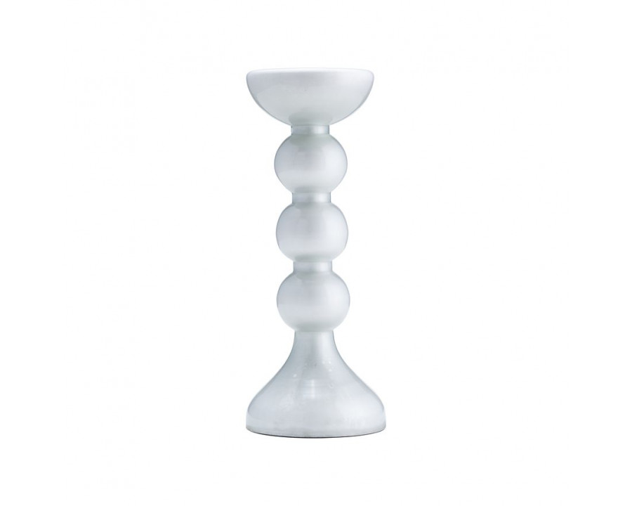 Sagebrook 13" Glass Bubbly Candle Holder