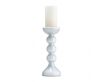 Sagebrook 13" Glass Bubbly Candle Holder