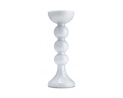 Sagebrook 13" Glass Bubbly Candle Holder