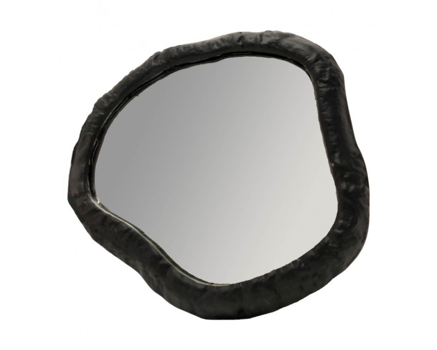 Sagebrook Aluminum Hammered Outlined Mirror