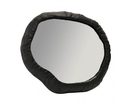 Sagebrook Aluminum Hammered Outlined Mirror