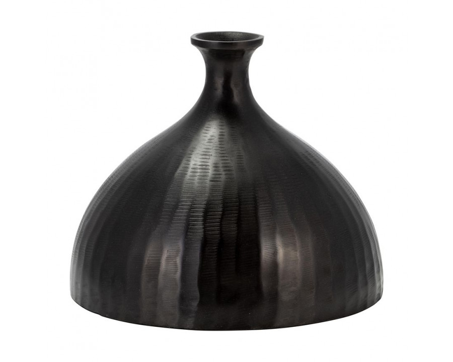 Sagebrook 9" Metal Bulbous Vase