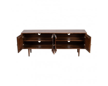 Sagebrook Wood 4-Door Console