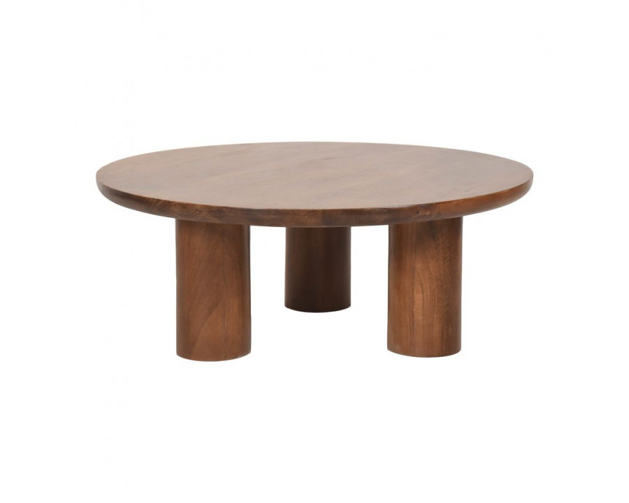 Sagebrook Wood Scandinavian Coffee Table - Brown