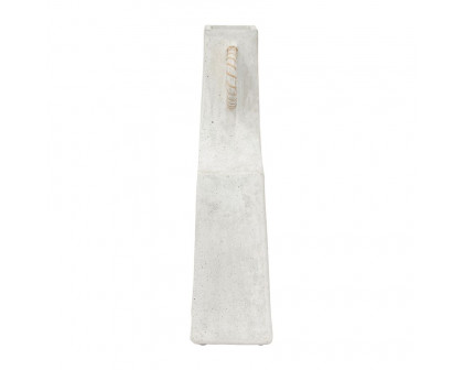 Sagebrook 21" Ecomix Abstract Vase - White