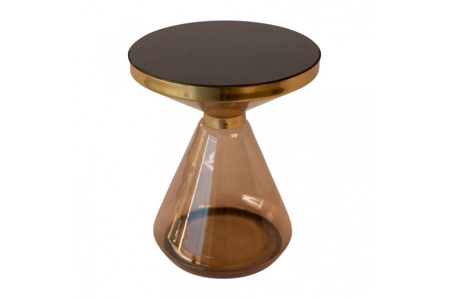 Sagebrook™ Hourglass Side Table - Gold