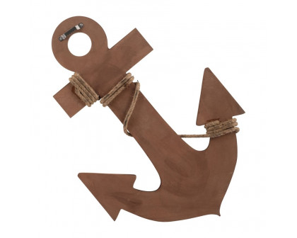 Sagebrook - Wood Anchor Wall Decor in Multi