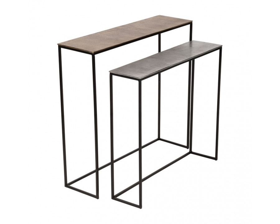 Sagebrook - Metal Nested Side Tables (Set Of 2)