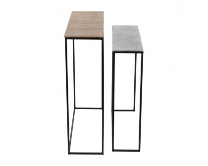 Sagebrook - Metal Nested Side Tables (Set Of 2)