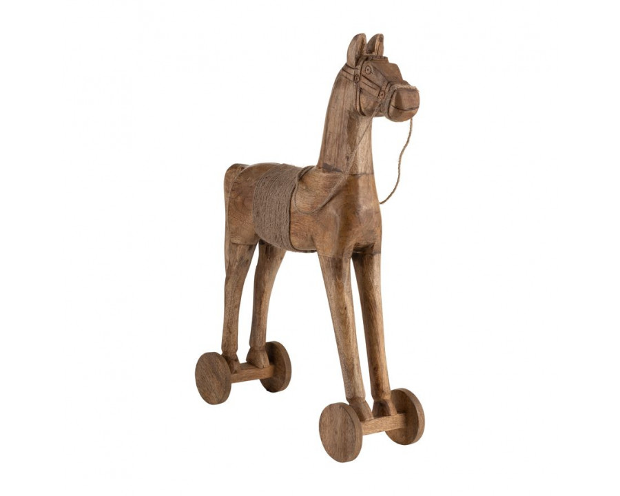 Sagebrook - 27" Wood Horse in Brown