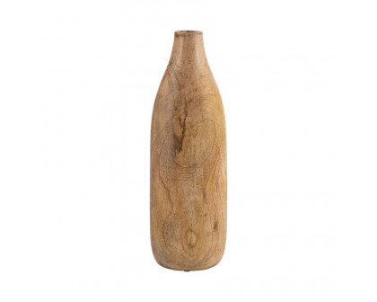 Sagebrook 10" Wood Vase