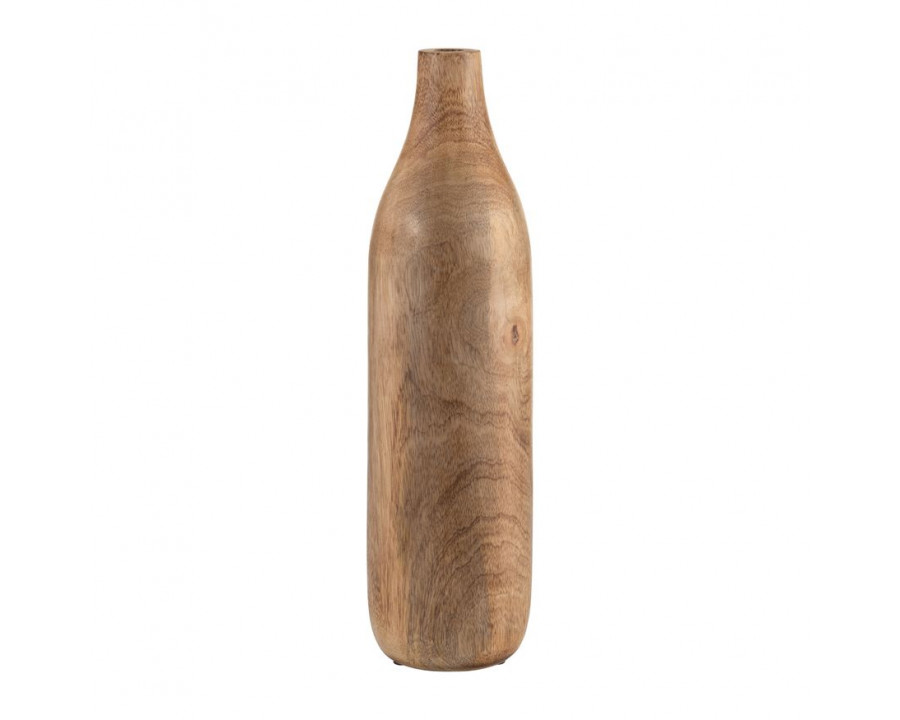 Sagebrook 10" Wood Vase