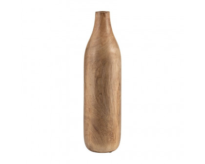 Sagebrook 10" Wood Vase