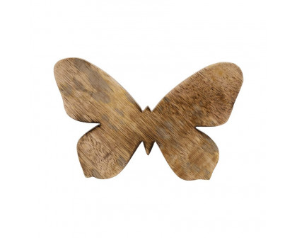 Sagebrook 9" Wood Butterfly Decor