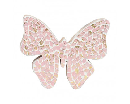 Sagebrook 6" Mosaic Butterfly