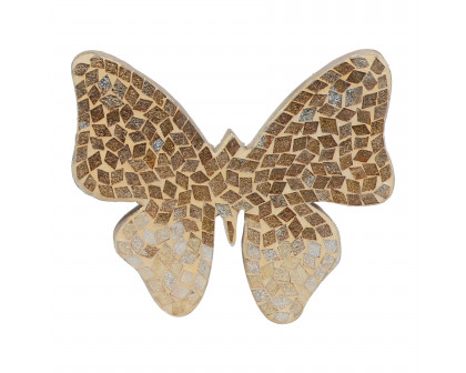 Sagebrook 6" Mosaic Butterfly