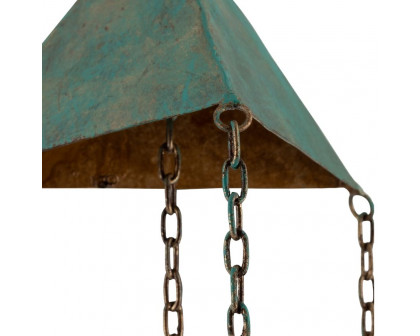 Sagebrook™ 27" Metal Bells Chime - Green