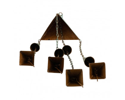 Sagebrook™ 27" Metal Bells Chime - Green