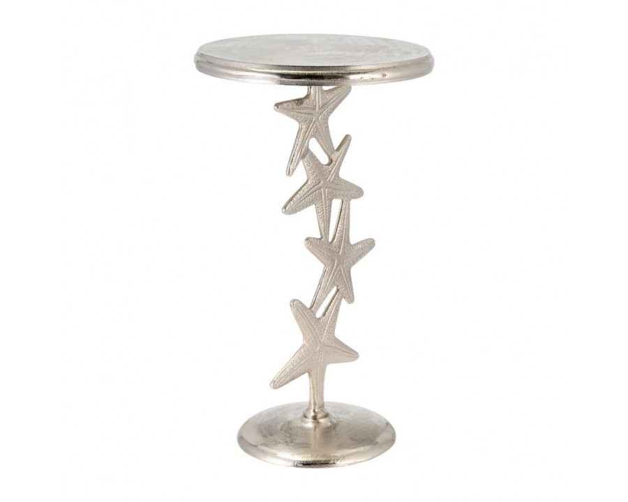 Sagebrook - 14"/25" Metal Starfish Side Table