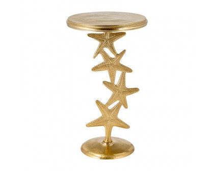 Sagebrook 14"/25" Metal Starfish Side Table