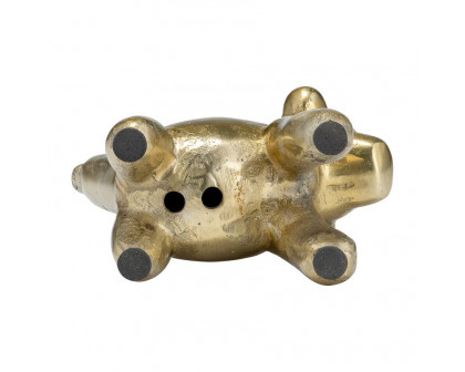 Sagebrook - 5" Metal Balloon Monkey in Gold