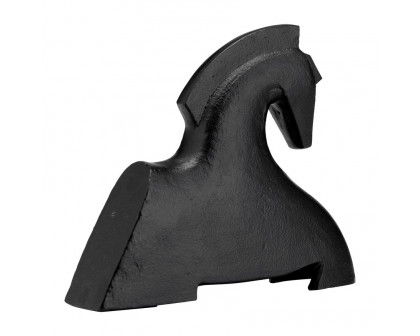 Sagebrook - 8" Metal Horse Decor in Black