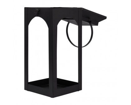 Sagebrook - 11"/16"/23"/29" Metal Open Lanterns (Set of 4) in Black