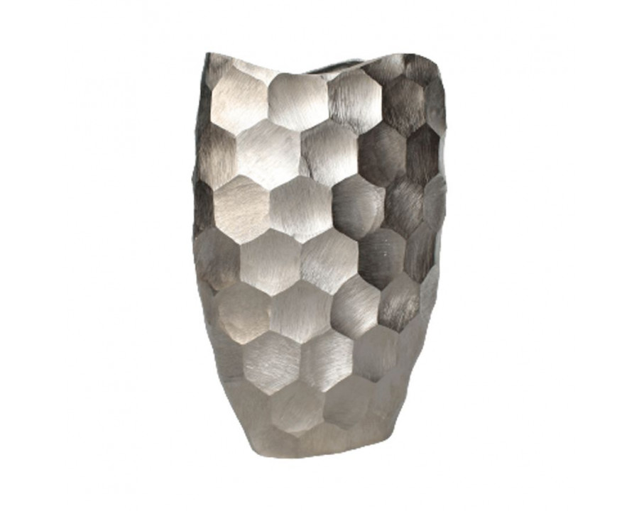 Sagebrook 20" Metal Honeycomb Vase