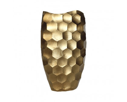 Sagebrook 20" Metal Honeycomb Vase