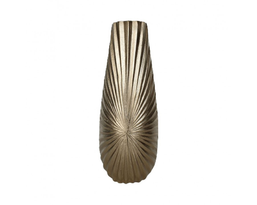 Sagebrook 12" Metal Burst Vase