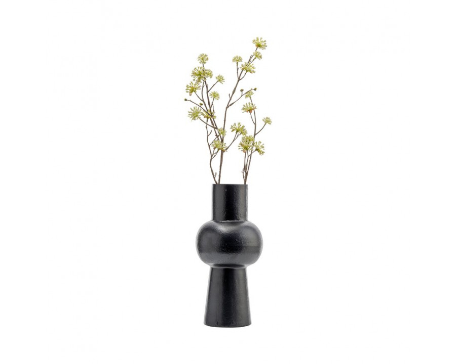 Sagebrook - 12" Metal Mid Ellipsoid Vase