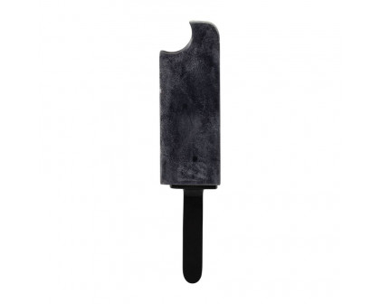 Sagebrook 13" Metal/Marble Bitten Popsicle Decor