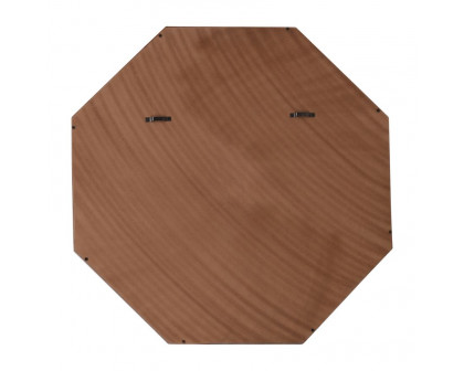 Sagebrook™ Wood Octagon Shaped Mirror - Cherry