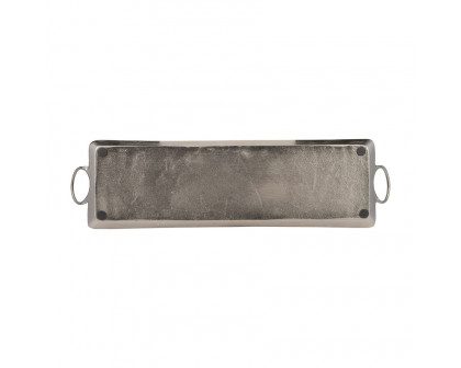 Sagebrook - Metal Casted Trays (Set Of 3) in Metallic