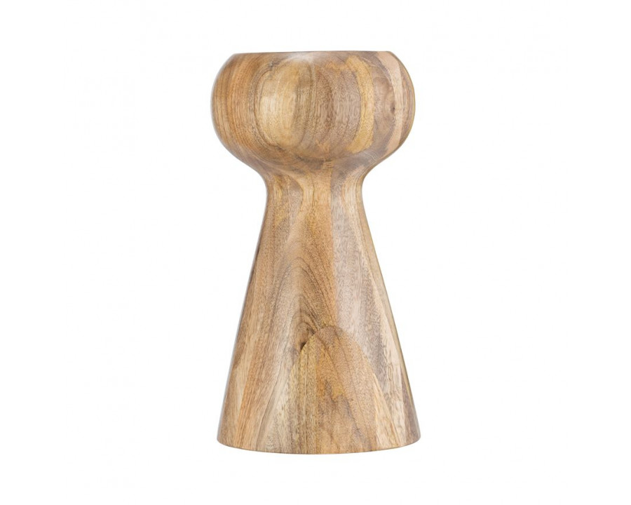 Sagebrook 18" Wood Candle Holder