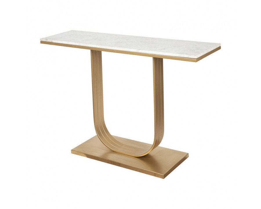 Sagebrook - Metal/Marble Accent Table