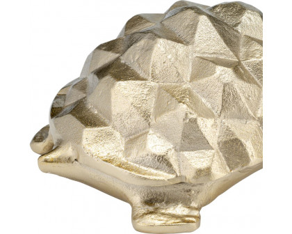 Sagebrook - 9" Metal Walking Tortoise in Champagne