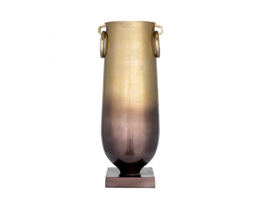 Sagebrook 23" Metallic Vase - Bronze