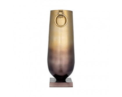 Sagebrook 23" Metallic Vase - Bronze