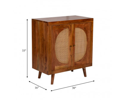 Sagebrook - Wood 2-Door Cabinet